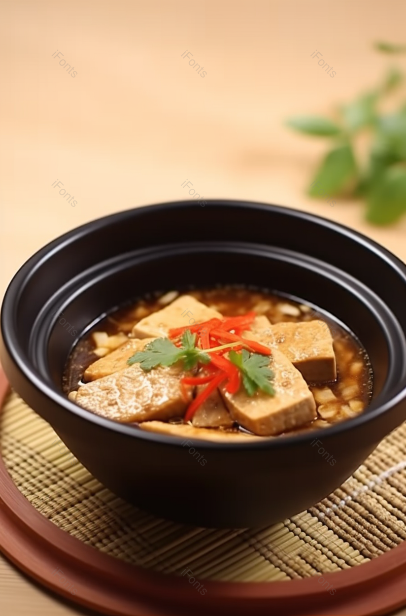 石锅老豆腐地方特色美食摄影,高清,摄影图,摄影图片,图片大全,摄影图免费下载